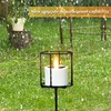 HL Solar Tea Lights, 8PCS Outdoor Waterproof Flameless Candles, Dusk