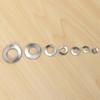 295 Pcs 304 Stainless Steel Spring 2 Wave Washer Gasket