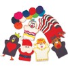 Springboard Christmas Hand Puppets Kit - Puppet Making Kit for