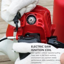 Ignition Coil & Switch & Spark Plug for Husqvarna 50 51 55 254 257 261 262 XP 266 268 272 XP Chainsaws, Replace 503717901, 503620203,544018401,503901401 by Huoptl