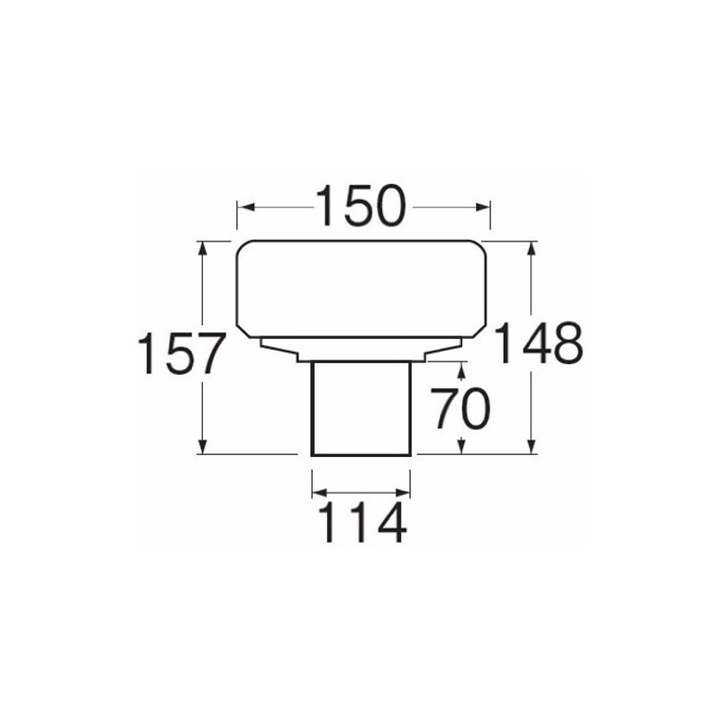 SANEI V740-100 V740-100 Venting Valve with Backflow Prevention Valve, Lower