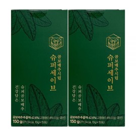 Super Save Morel Cabbage Syrup Sticks 10g x 15 packs (2) / 슈퍼세이브 곰보배추시럽스틱 10g x 15개입 2개