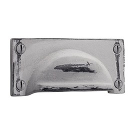 Metafranc Vintage Furniture Handle ✓ Ba 78 x 26 ✓ High Quality ✓ Elegant and Decorative ✓ incl. mounting Material – Studs/Shell Handle/Contoured Handle, 154841