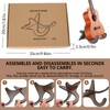 Wooden Ukulele Stand for Violin, Mandolin, Small Guitar - Portable