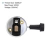 sourcing map 3-Way Lamp Socket, Medium Base E26 Lamp Socket