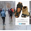 ICETRAX Pro Tungsten Grip Winter Ice Cleats for Shoes and