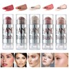 Joyeee 5 Colours Face Blush Stick, Matte Highlight Blush Stick