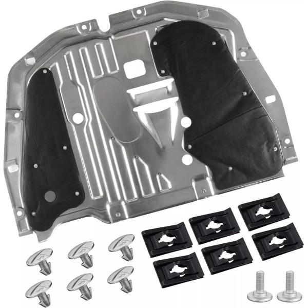 Motorpartsupplier Front Engine Splash Guard Under Car Shield Cover For