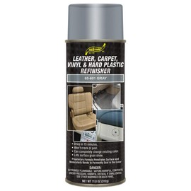 SM Arnold Refinishing Spray Paint - GRAY 11 Oz. - For Leather, Carpet, Vinyl, Metal, Plastic, Polycarbonate, Polypropylene, Acrylic, Lexan, Fiberglass | Pro Grade Aerosol Refinisher