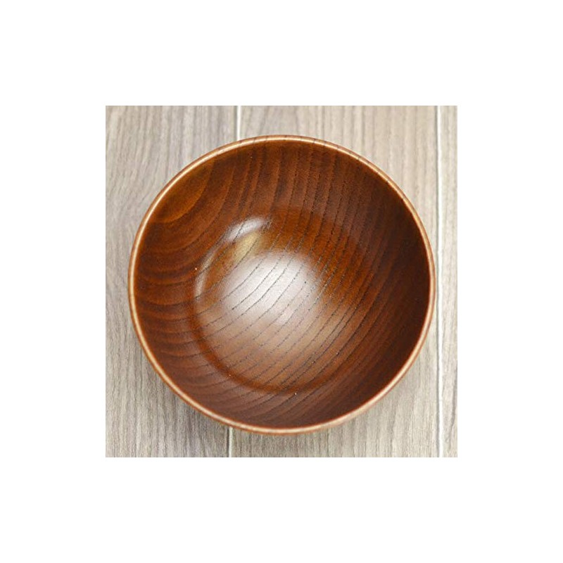 Wooden Soup Bowl, Dishwasher Safe, Kyoba Anti-Soup Bowl