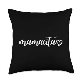 Cinco De Mayo Pillows Women Men Kids Mexican Gifts Mamacita Cinco De Mayo Matching Mexican Couple Women Mom Her Throw Pillow, 18x18, Multicolor