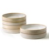 famiware Star 7.5" Pasta Bowls Set, Salad Bowl Set of