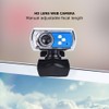 360 Degree Rotation USB HD 12 Megapixels Webcam Free Drive