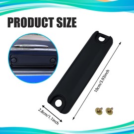 Trunk Rear Hatch Liftgate Switch Latch Cover Lid Black, Release Button Rubber Cover, 84905-47010 84840-21010 Trunk Hatch Liftgate Switch Cover Fits for Toyota Prius 4Runner Sienna Scion Camry