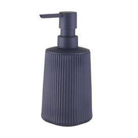 Liuonnam 12 Oz Hand Soap Dispenser Bathroom, Black Refillable Liquid Hand Dish Soap Dispenser for Kitchen