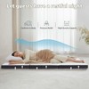 HUEIFY Tri Fold Memory Foam Foldable Mattress Twin, 3 inch