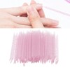 Disposable Cuticle Pusher, Practical Plastic Cuticle Manicure Pedicure Stick, 100