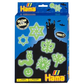 Hama Beads - Glow in the Dark Beads (Midi Beads)