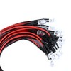 Laomao 20 x 3 mm LEDs with 20 cm Cable