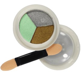Solid Nail Powder Metallic Effect 3 Colors #07 Green/Gold/Silver