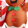 Gingerbread Man Aerated Model Christmas Inflatable Old Man Snowman