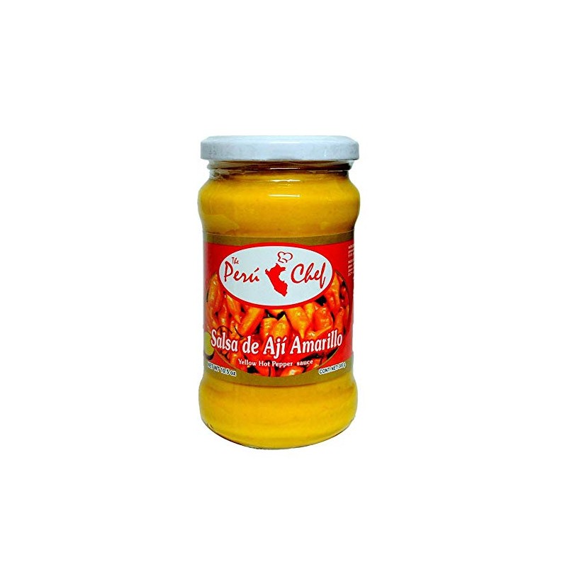 Peru Chef Aji Amarillo Hot Yellow Pepper Sauce - 10.5