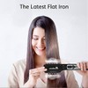 Hair Straightener with Steam,Salon Professional Nano Titanium Ceramic Steam Flat