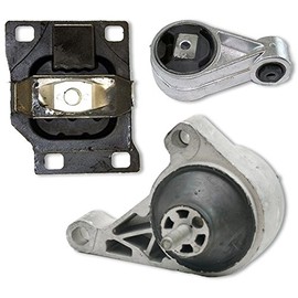 ONNURI Compatible with 2002-2003 Ford Focus SVT 2.0L Engine Motor & Trans Mount 3pcs : A3085HY, A2939, A2986 - K1819