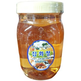 General store honey syrup 1.2kg / 업소용 잡화꿀청 1.2kg X15 잡화청 꿀차용 식당용 식, 15개
