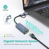 USB C to Ethernet Adapter, USB 3.0 to RJ45 1000Mbps