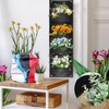 JWTRSVTY 2PCS Pflanztaschen Wand, Hängend Pflanzbeutel, 7 Taschen Wandbehang Vertikale
