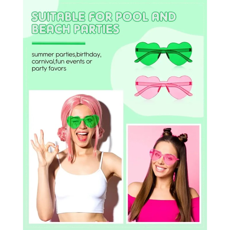 Znn 20 Pares De Gafas De Sol Sin Montura En