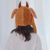 Plush Animal Ear Moving Jumping Hats Movable Dancing Ear Flap