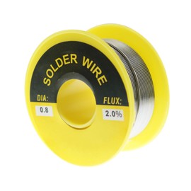 Lind Kitchen 60/40 0.8mm/50g Rosin Cored Solder Wire High Purity Low Melting Point Soldering Wires Fine Tin-Lead Rosin Cored Low Temperature Soldering Wires;Electronic Components and DIY Repairs