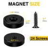 DIYMAG 12Pcs Neodymium Round Base Cup Magnet,Strong Rare Earth Magnets