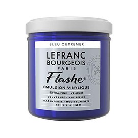 Lefranc Bourgeois Acrylic Vinyl Emulsion, Ultramarine, 125ml Tube-Vinylfarbe