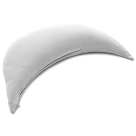 Pine cushion or herb cushion moon approx. 50 cm, white, White