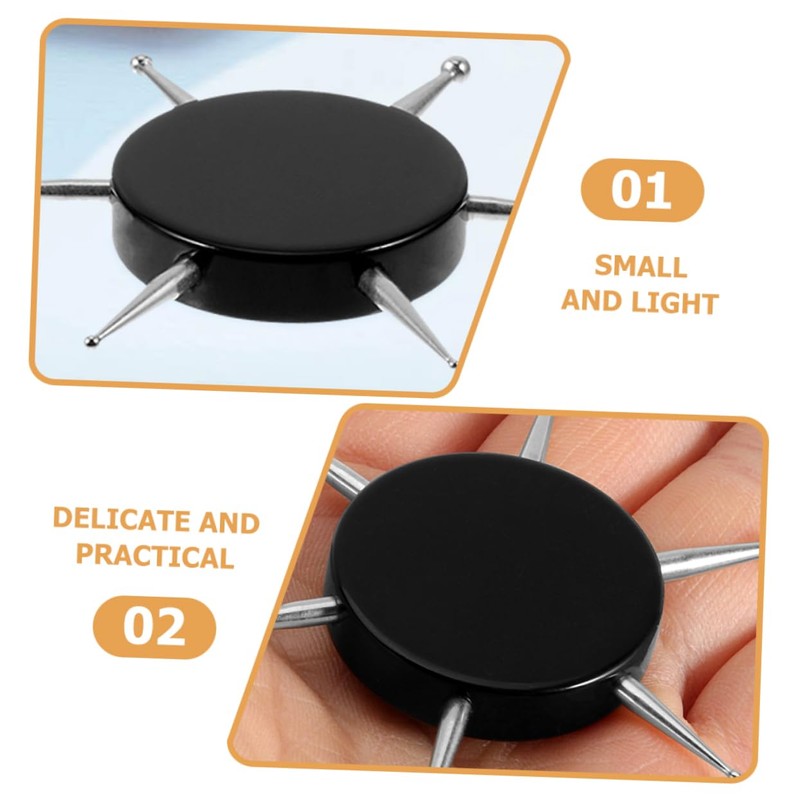 TOVINANNA 4pcs Nail Dotting Tools with Round Tips Durable Manicure