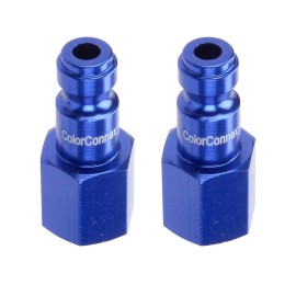 Legacy ColorConnex Plug (2-Pack), Automotive Type C, 1/4" FNPT, Blue - A72430C-2PK
