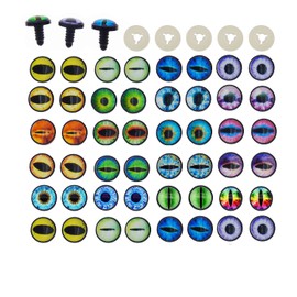 20 Pairs Dragon Eye Safety Eye for Stuffed Animal Doll Making with Washer Craft Eyes Teddy Bear Amigurumi Crochet Toy 16mm