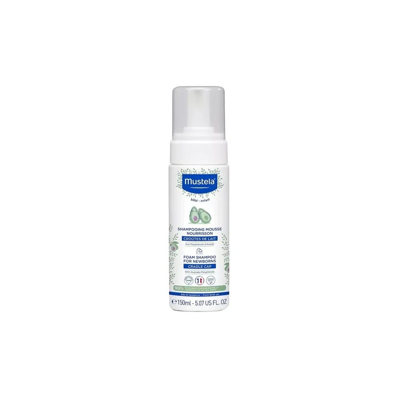 Mustela Champú En Espuma Para Recién Nacidos, Shampoo
