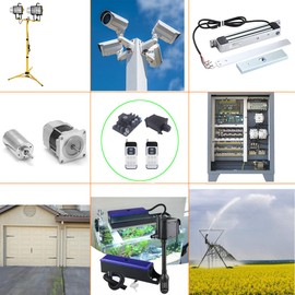 SUYUKUFU 85V~275V Waterproof Wireless Relay Switch, 220V 240V 30A Relay 150M Remote Control Outdoor Switch for Industrial Agriculture irrigate Garage Door (AC 85V~275V Receiver with 2 Controls)