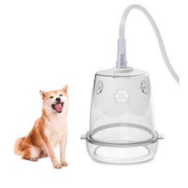 FURGUARD Dog Inhaler Mask, Oxygen Mask for Medium Dogs, Pet Oxygen Mask and Tube, Suitable for Medium Dogs (Accessories Not Included) (M)