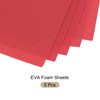 Rebower 5Pcs Foam Sheets Crafts Foam Arts Paper 20 x