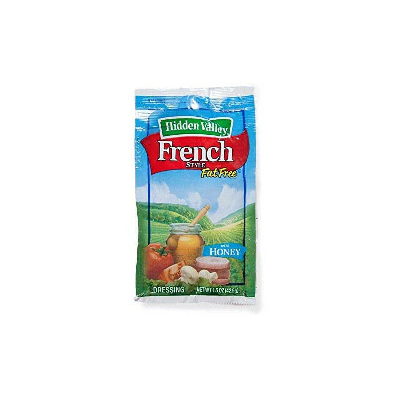 Hidden Valley Fat Free French Dressing Packets -- 84 Case