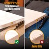 POWERTEC Zero Clearance Table Saw Insert 3-Pack – Fits Delta