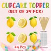 Lemon Cupcake Topper