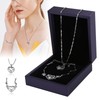 Bracelet Necklace Set Box Bag Combination Valentine's Day Jewelry Gifts