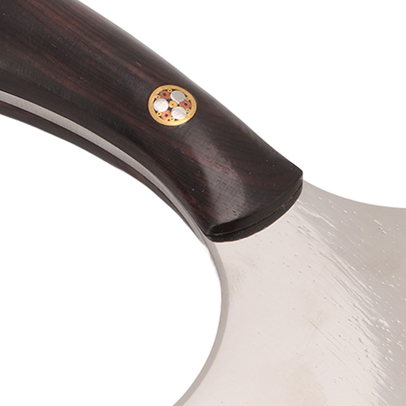 Leather Round Knife DIY One Piece Grinding Powder Steel Incisive