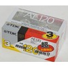 TDK 音楽用 カセットテープ 3本セット AE 120分 微粒子磁性体採用 AE-120X3K